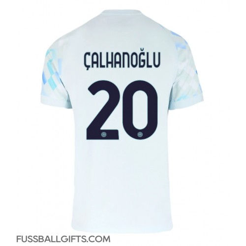 Inter Milan Hakan Calhanoglu #20 Fußballbekleidung Auswärtstrikot 2025-26 Kurzarm